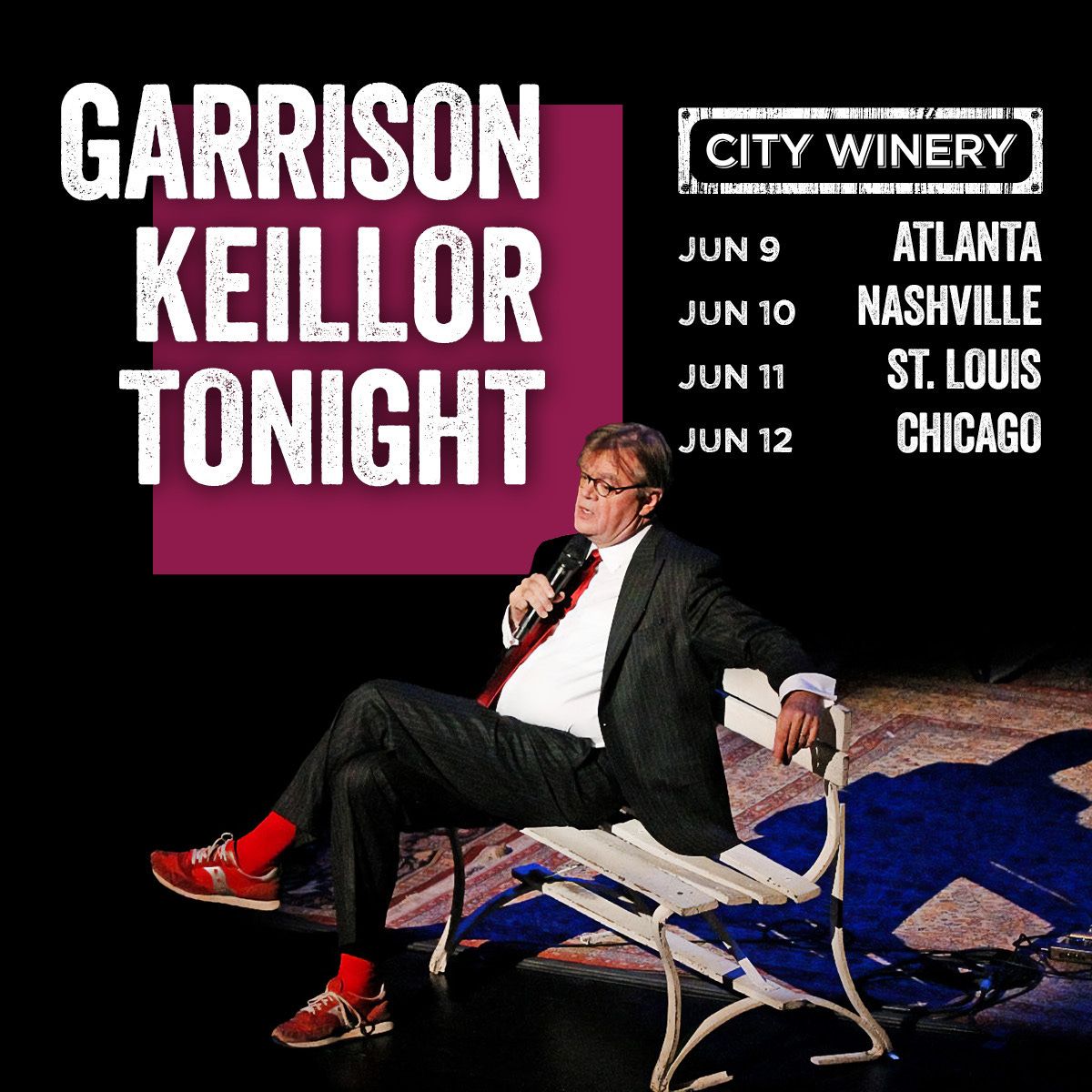 Garrison Keillor at La Casa De Cristo Lutheran Church