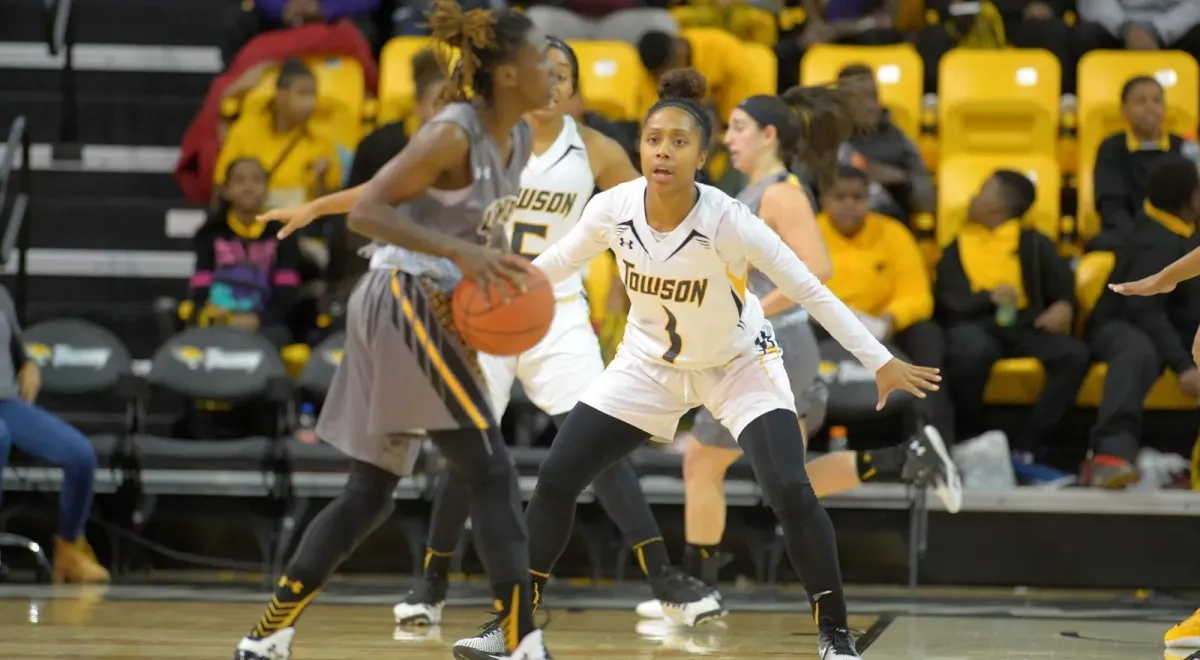Parking UNC Wilmington Seahawks at Towson Tigers Womens Basketball