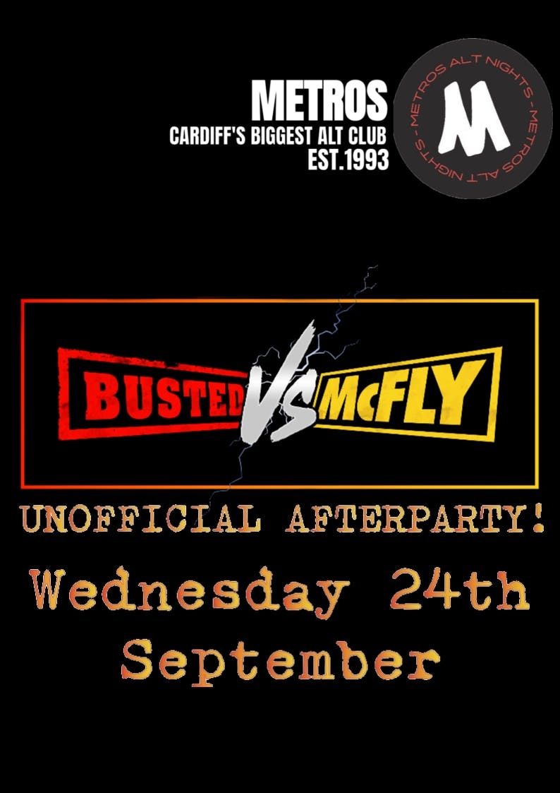 Busted V Mcfly Unofficial Afterparty - Wednesday 24th September