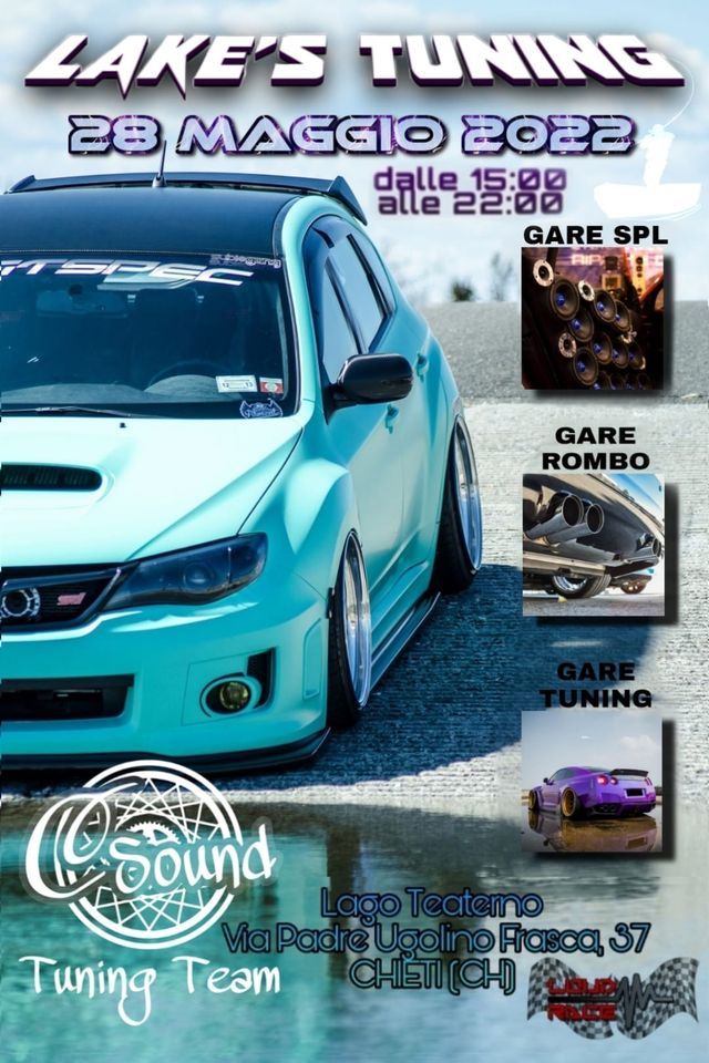 LAKES TUNING at Teaterno sporting Club asd, Chieti on 28th May, 2022