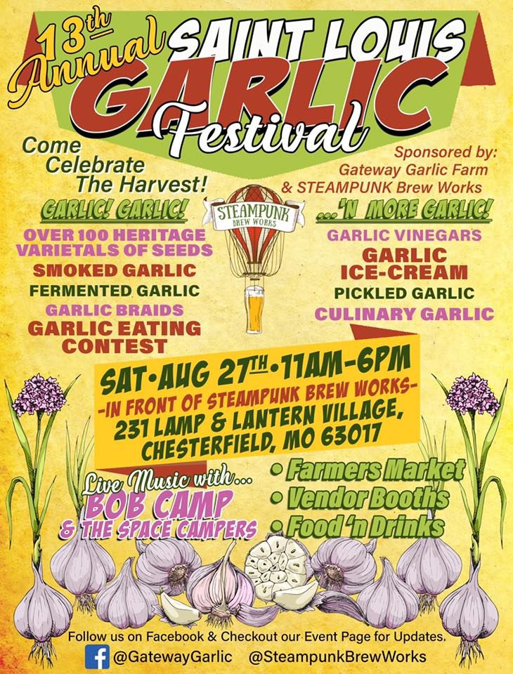 13th annual St Louis Garlic Fest 231 Lamp and Lantern Vlg