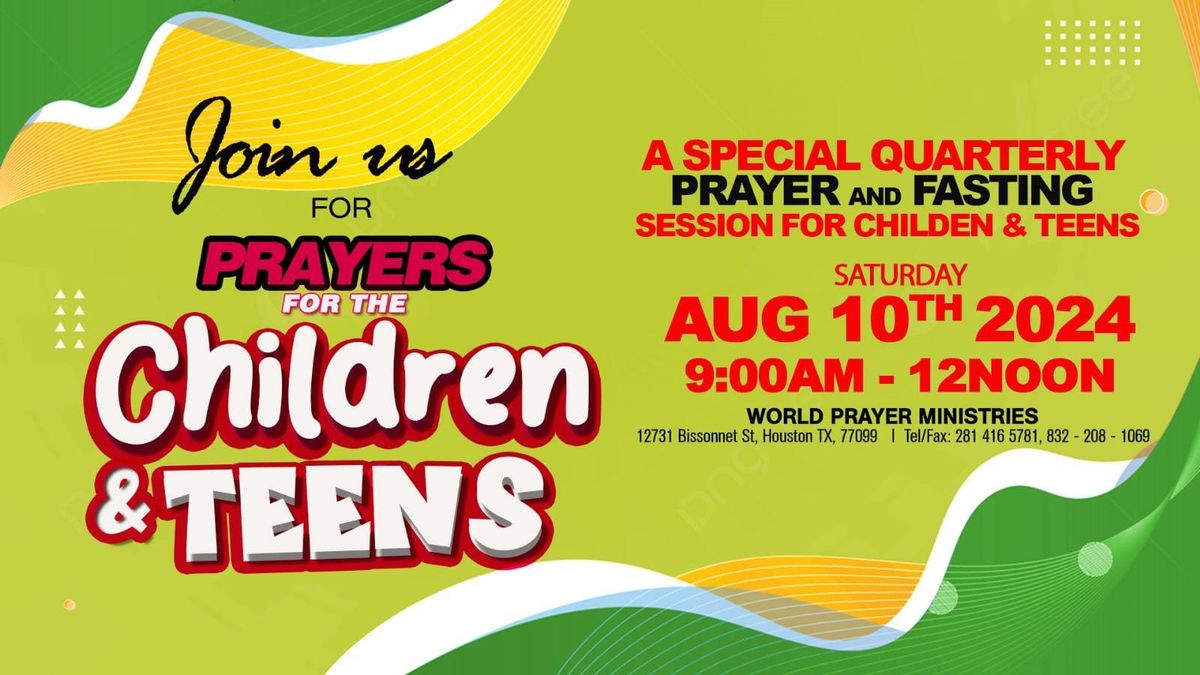 Childrens prayer 12731 St, Houston, TX, Alief, TX August