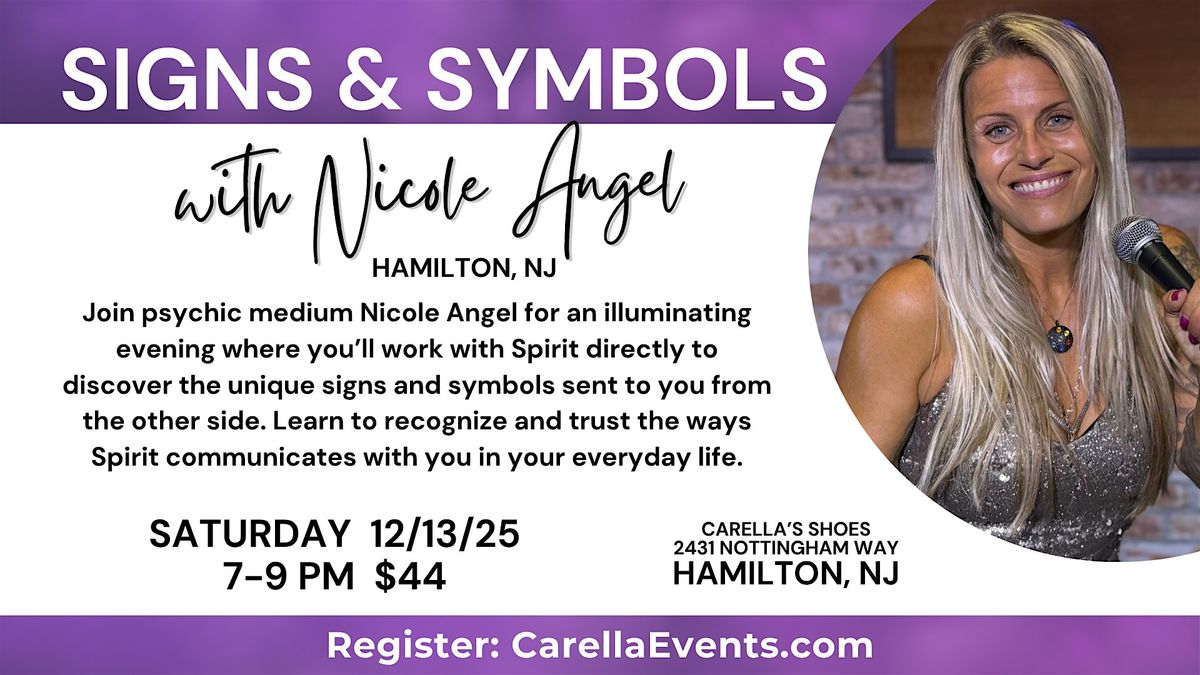 Signs & Symbols Workshop with Nicole Angel