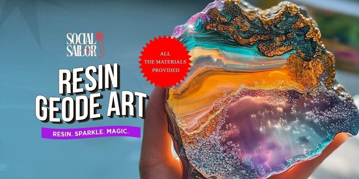 Resin Geode Art Date - Bangalore