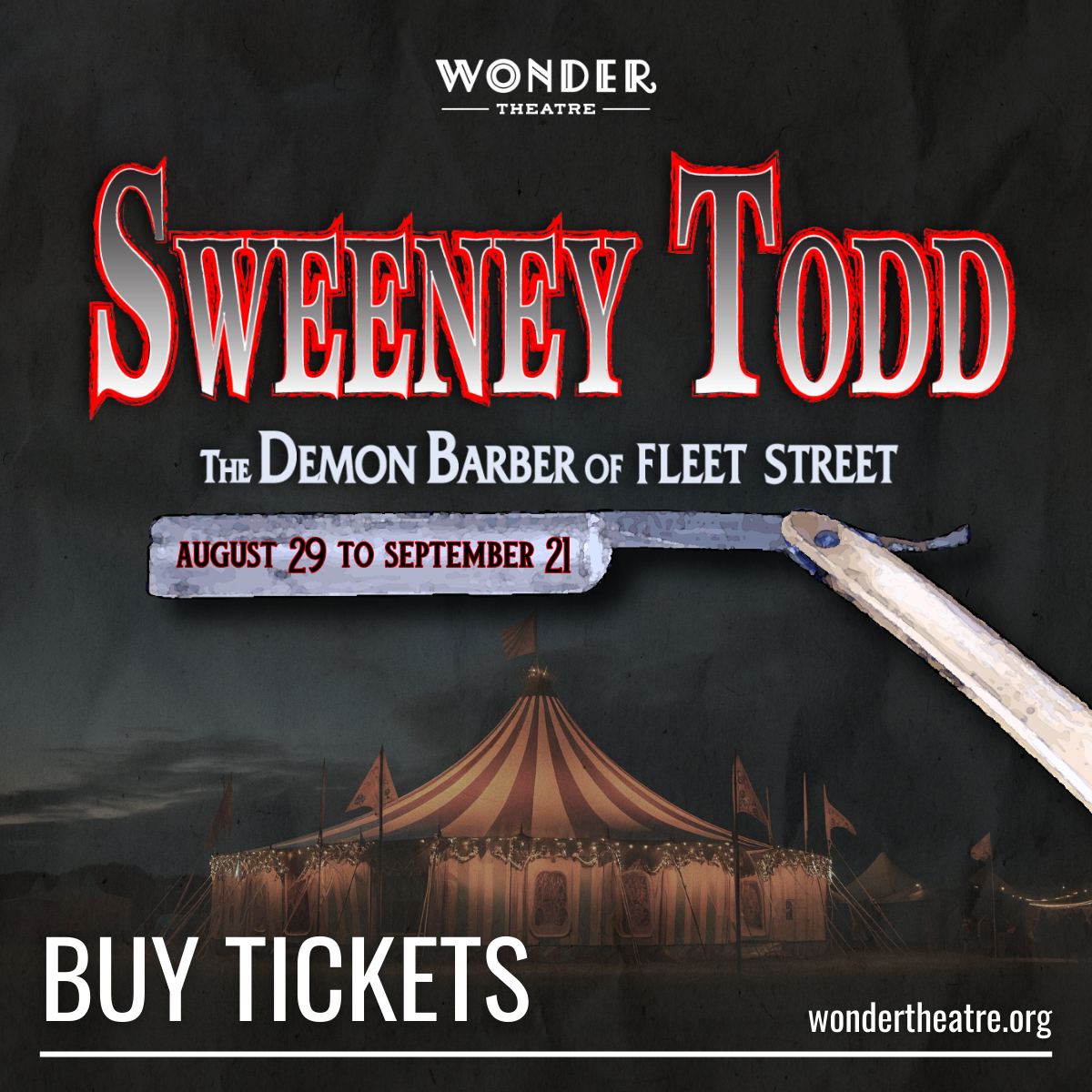 Sweeney Todd at La Mirada Theatre for the Performing Arts