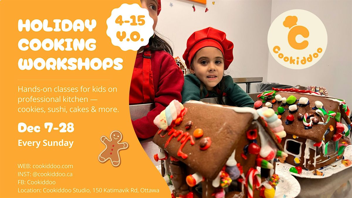 Kids Holiday Cooking Classes at Cookiddoo(Ages 4\u201315) \u2014 Hands-On, Drop-Off