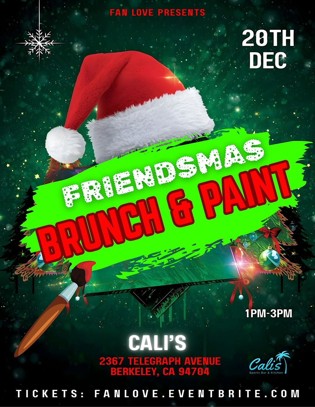 Friendsmas Brunch & Paint + TOY DRIVE
