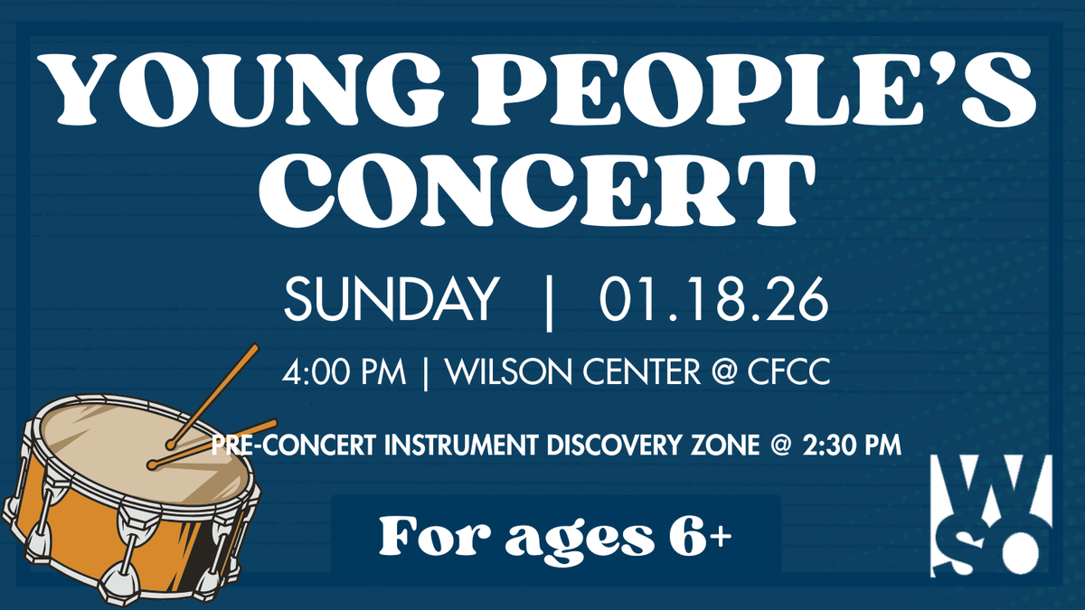 Wilmington Symphony Orchestra - Young People's Concert at Wilson Center at Cape Fear Community College
