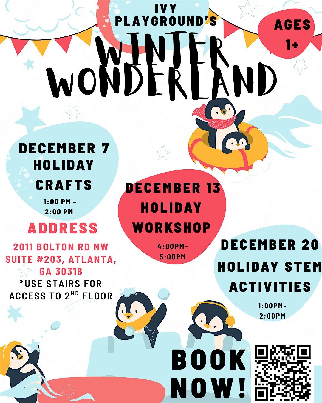 Winter Wonderland Kids Workshop (Atlanta | Register on Our Website)