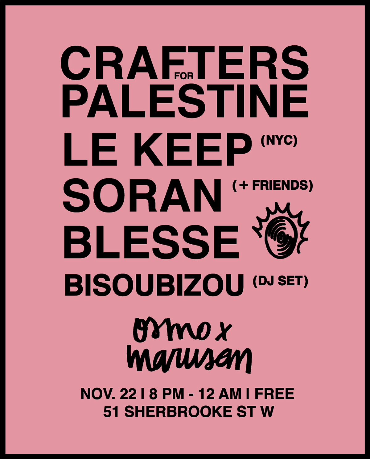 Le Keep, Blesse, Soran & Friends for Palestine