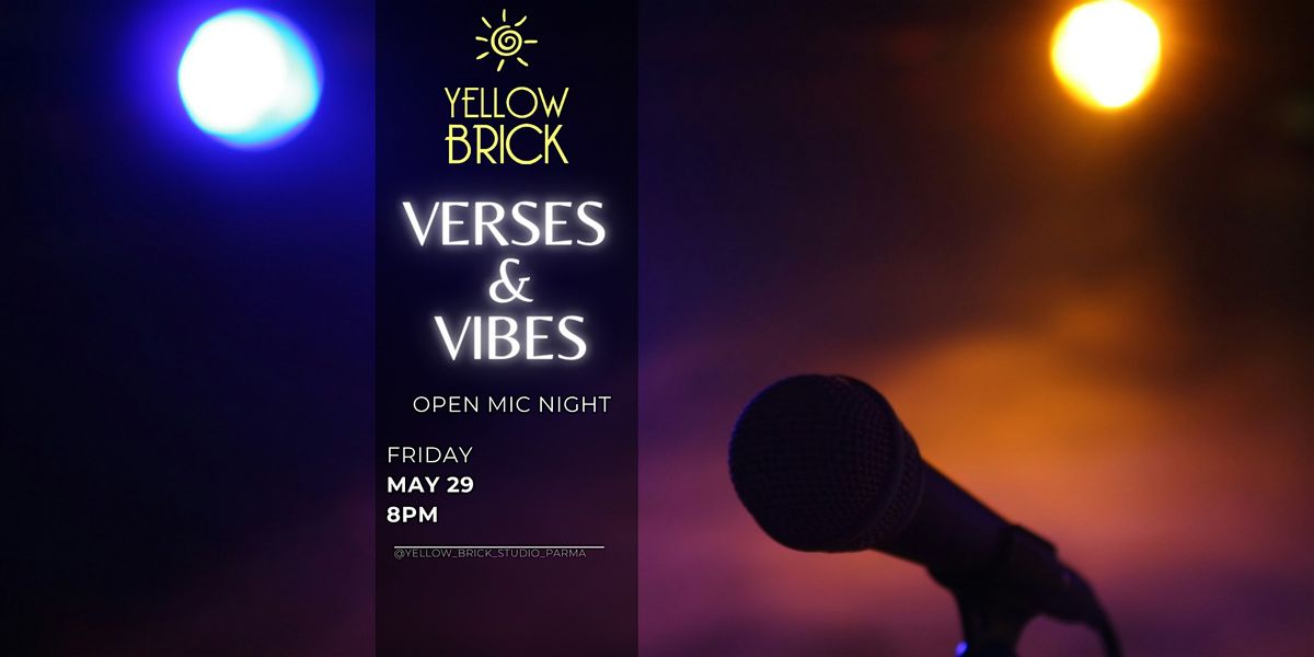 Verses and Vibes: An Open Mic Night