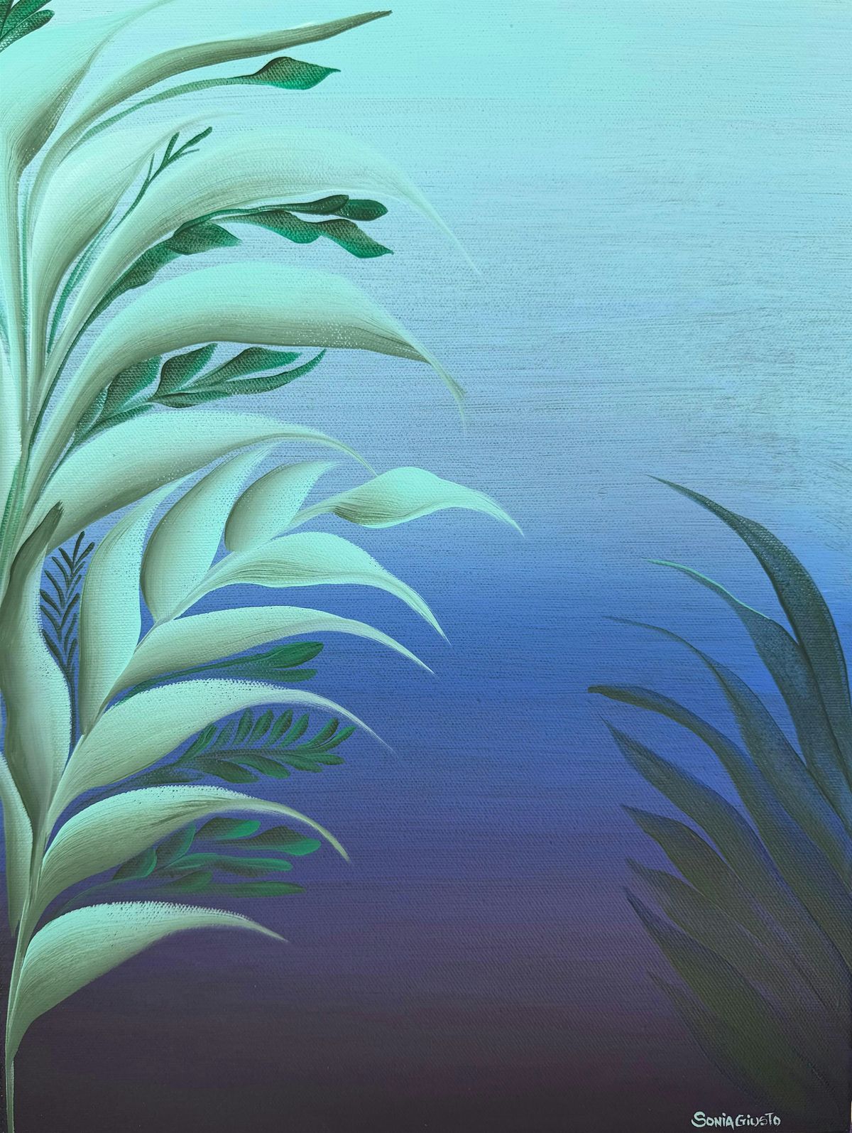 Handmade Holidays: Paint and Sip, "Tropical Harmony"