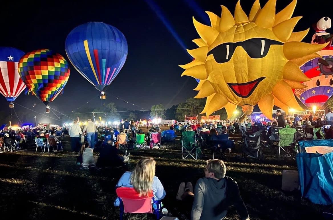 The Balloon Glow and Laser Show at Lone Star Convention and Expo Center