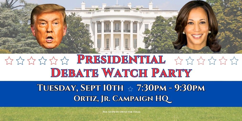 Presidential Debate Watch Party 4044 Weber Rd, Corpus Christi, TX