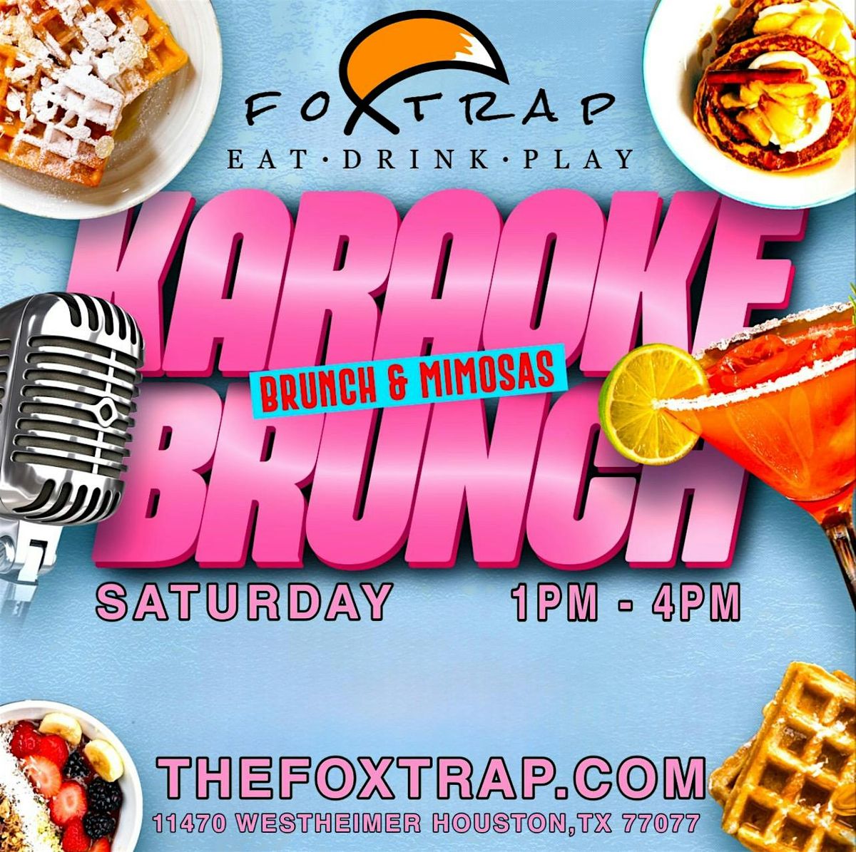 Who Wants To Karaoke & Brunch? : Karaoke | Brunch | Mimosas | Hookah