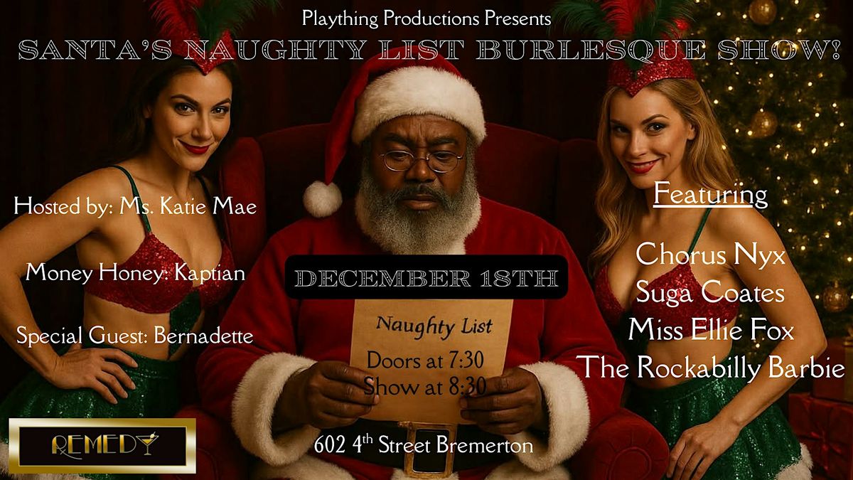Santa's Naughty List Burlesque Show