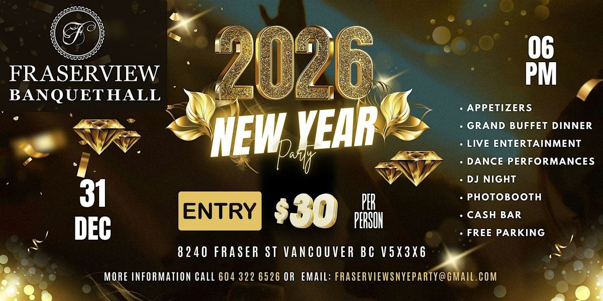 FRASERVIEW'S NYE PARTY