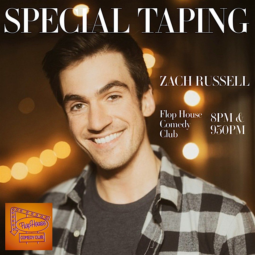 Zach Russell Debut Comedy Special Taping