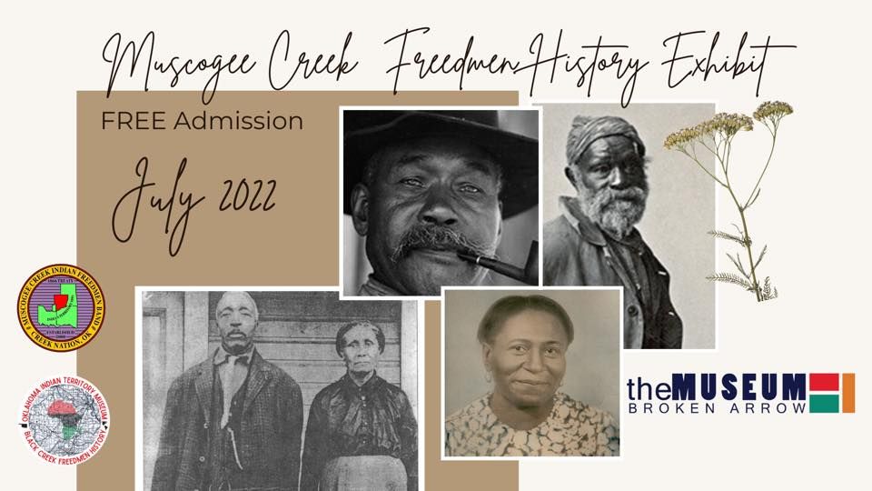 Muscogee Creek Freedmen History Exhibit 400 S Main St, Broken Arrow