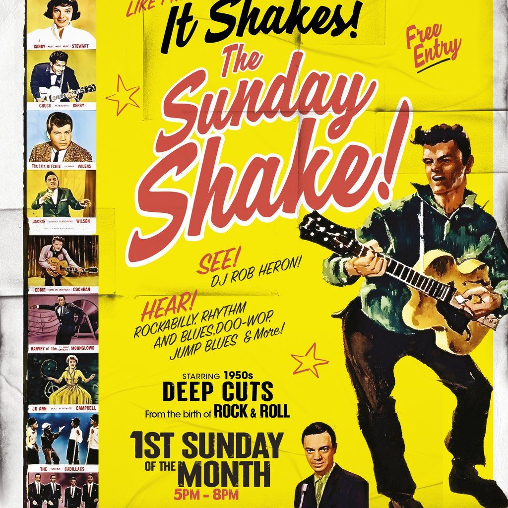 The Sunday Shake - 1ST SUNDAY OF EVERY MONTH
