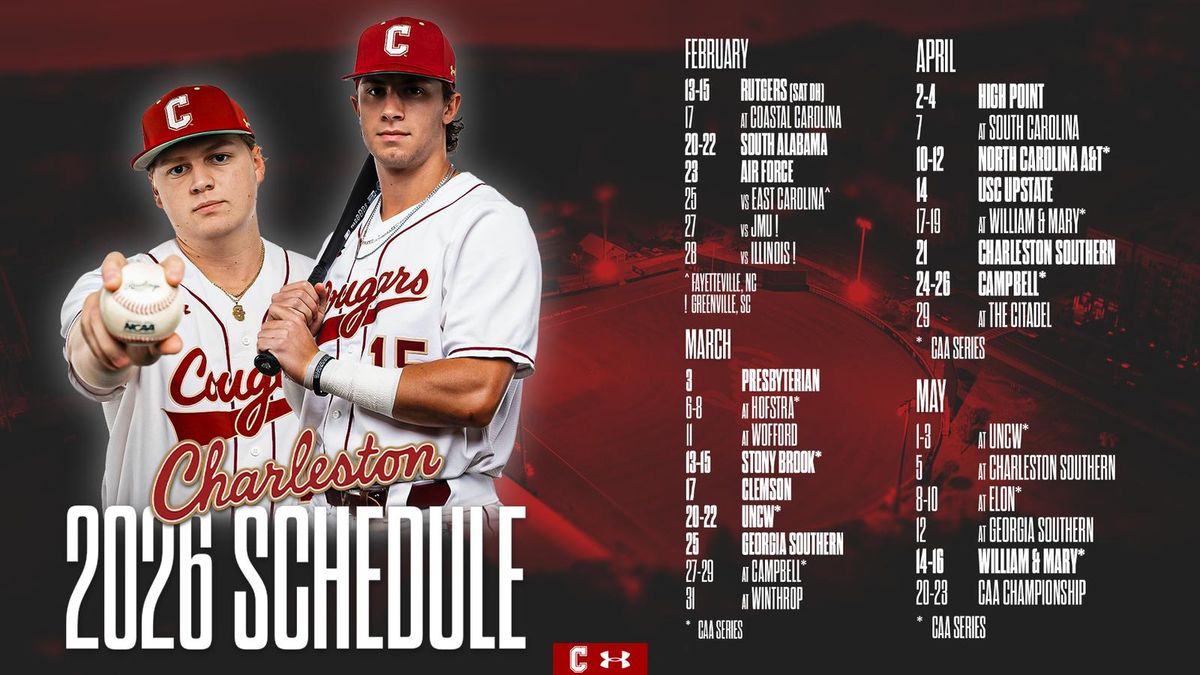 College of Charleston Cougars at Coastal Carolina Chanticleers Baseball