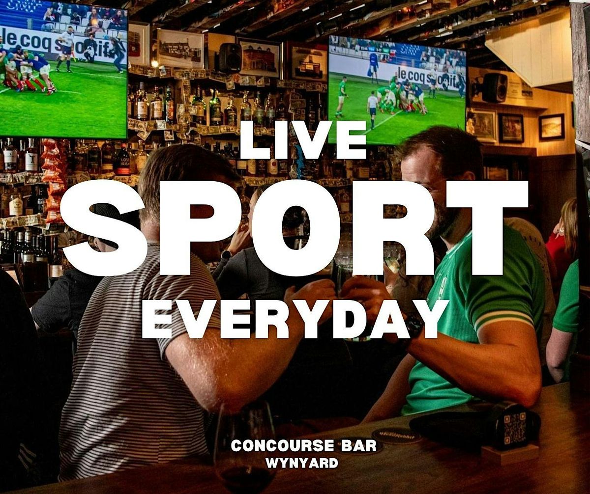 Live Sport at Concourse Bar Wynyard