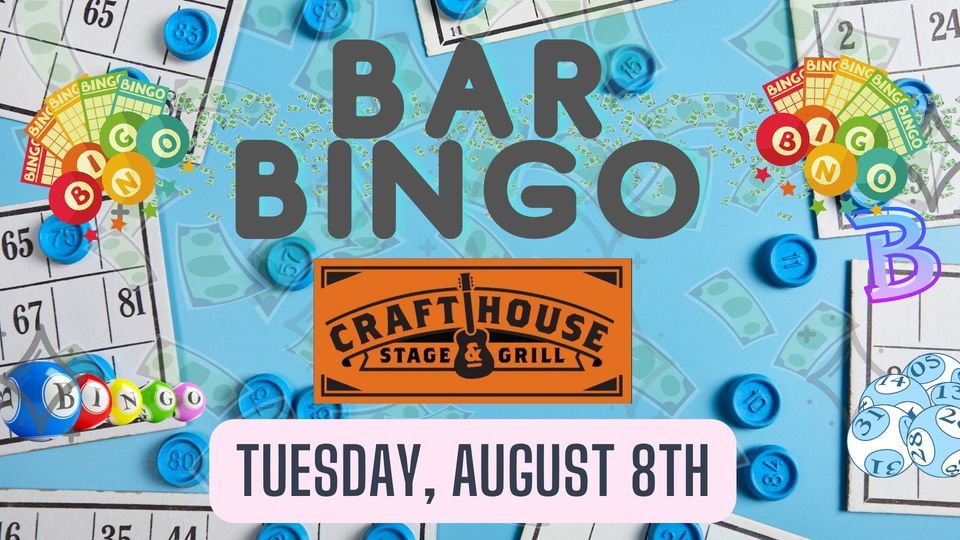 Bar Bingo at Crafthouse Stage & Grill Crafthouse Stage & Grill, Mount