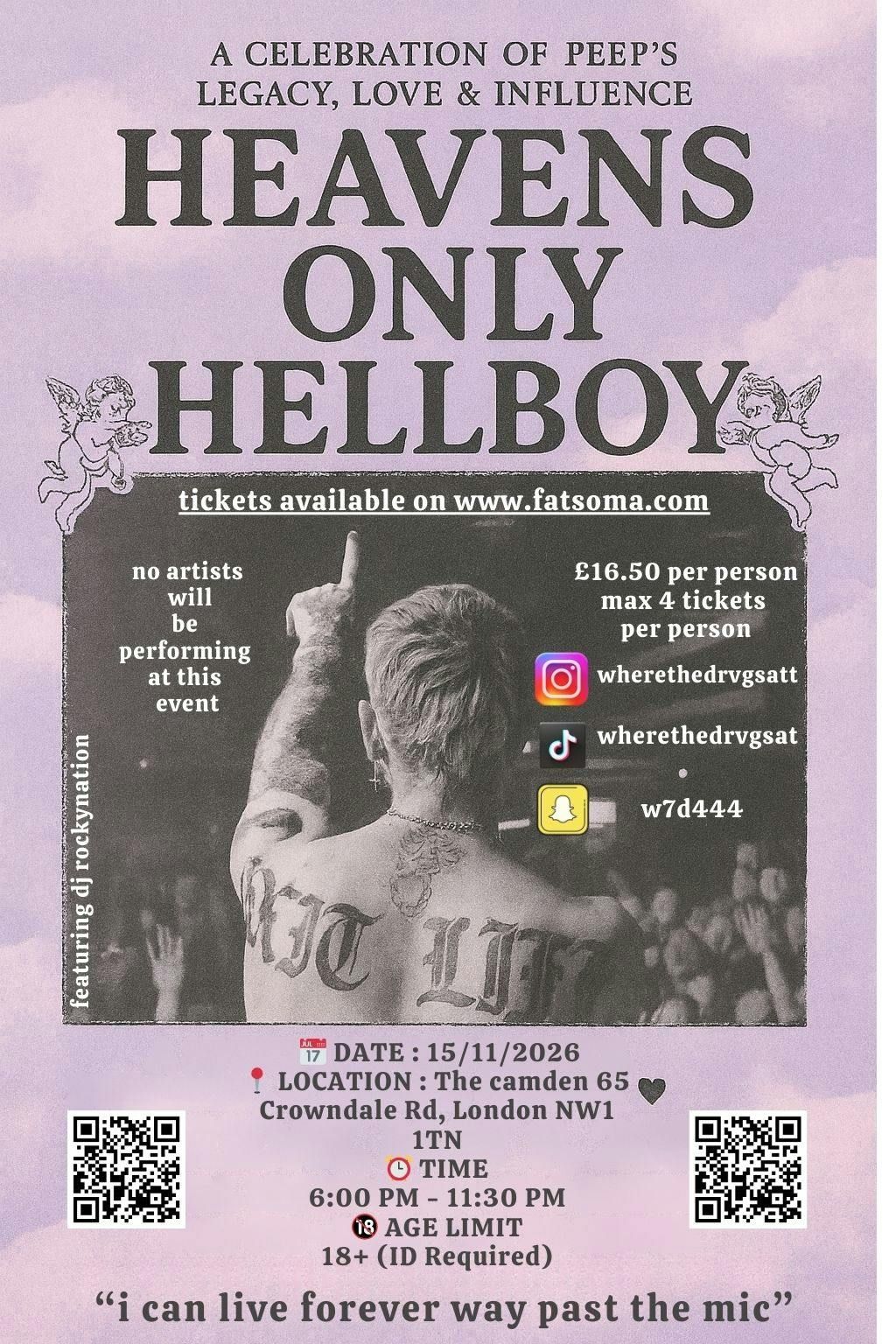 lil peep memorial show 2026