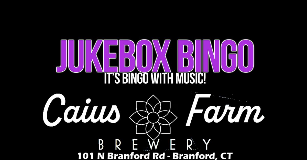 Jukebox Bingo Caius Farm Brewery! Caius Farm Brewery, Branford, CT