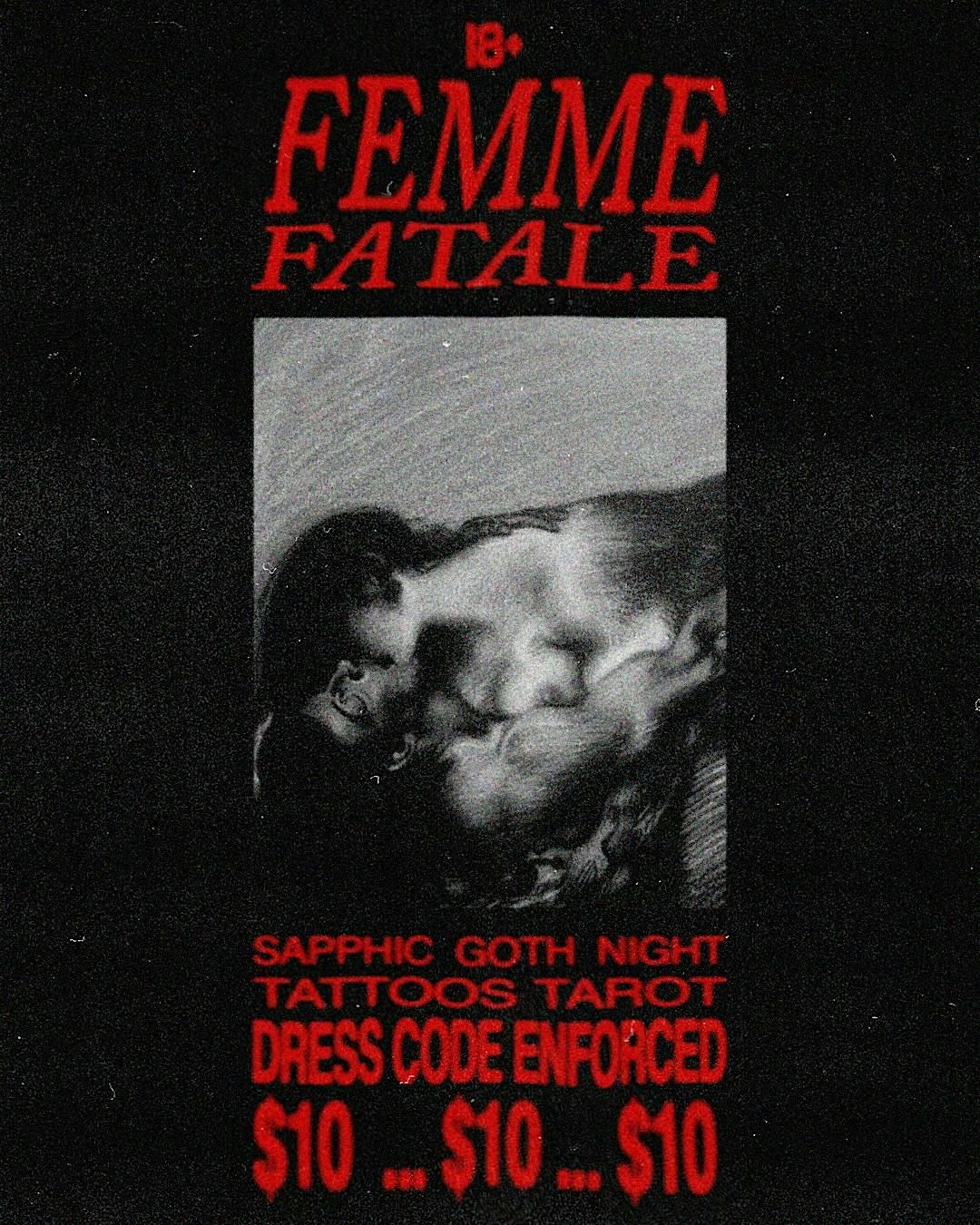 FEMME FATALE: Sapphic Goth Night