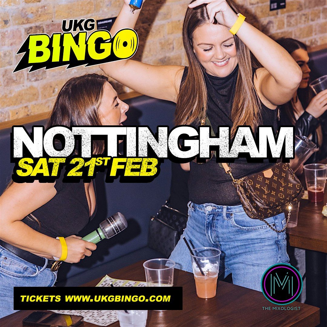 UKG Bingo Sat 21st February Nottingham