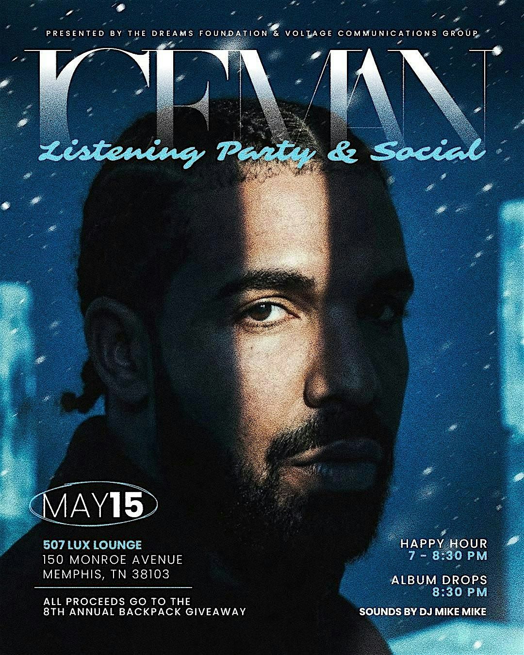 Iceman Listening Party & Social