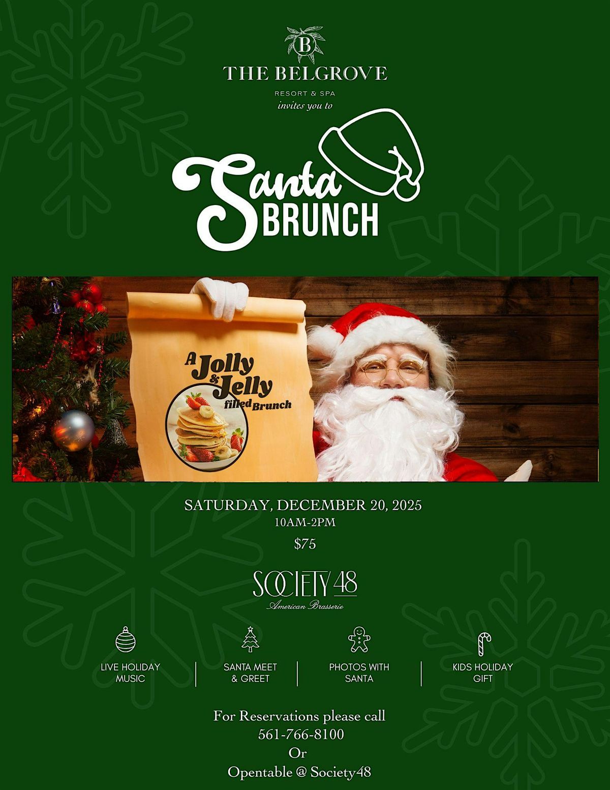 Brunch with Santa @ The Belgrove Resort and Spa
