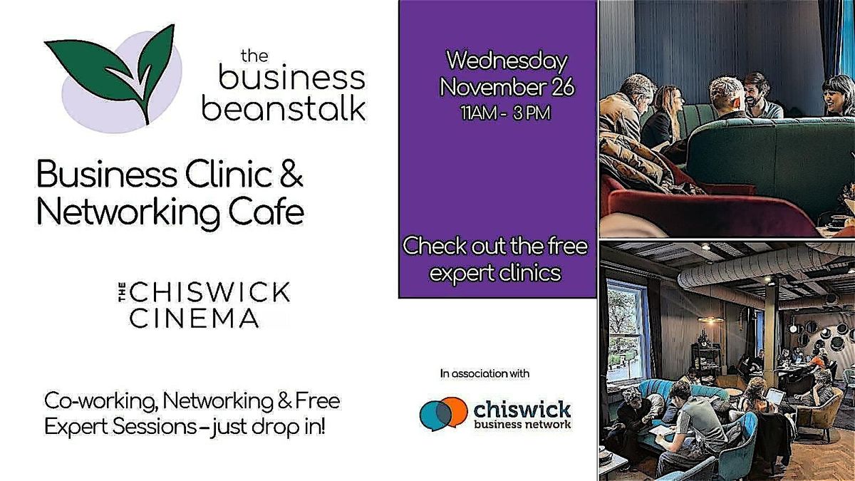 Business Clinic & Networking Caf\u00e9 - November