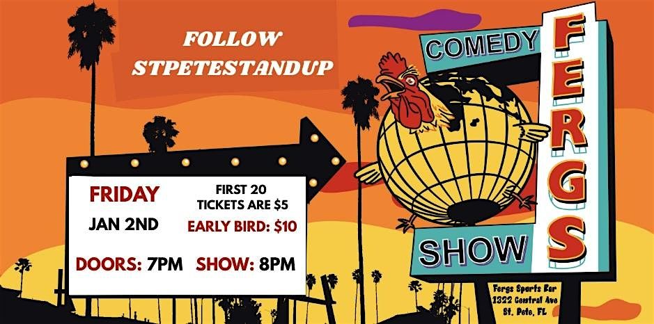 Friday Comedy Show! $5 Tickets! (2026)