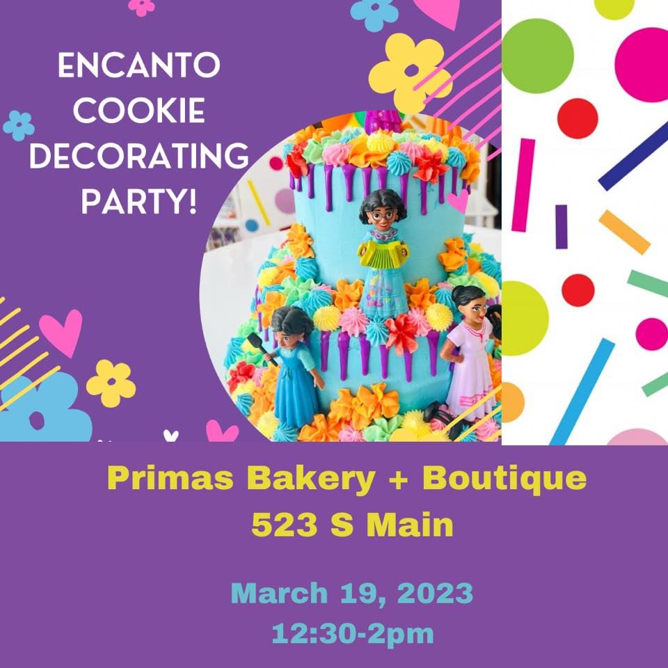 Encanto Cookie Decorating Event Primas Bakery and Boutique, Memphis