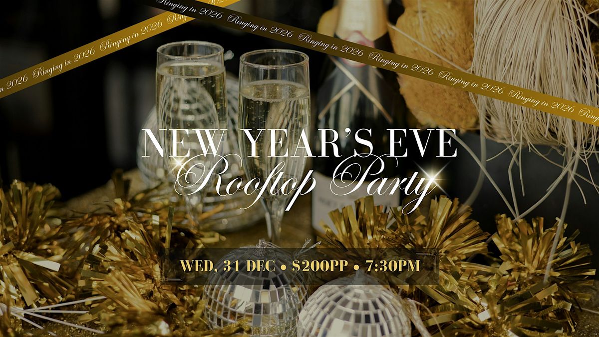 HQ Bar + Kitchen New Year's Eve Rooftop Party