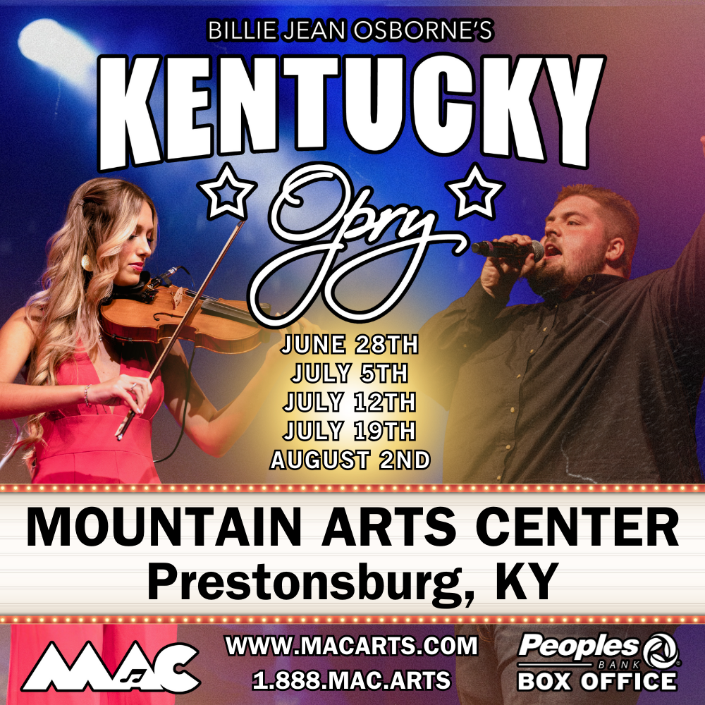 Billie Jean Osborne's Kentucky Opry Christmas 2025 at Mountain Arts Center