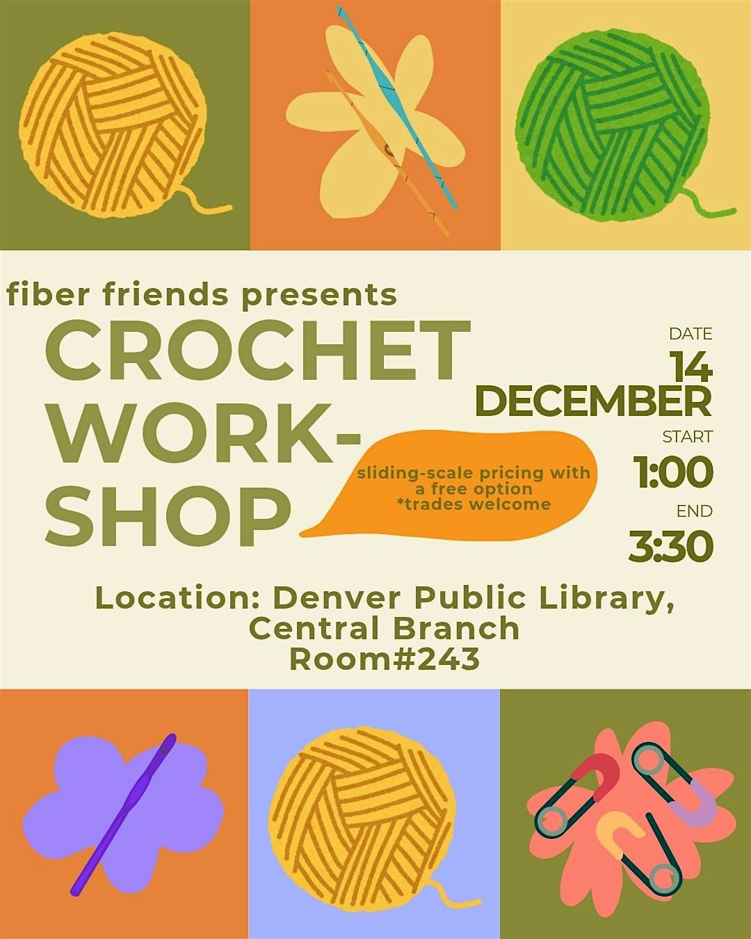 Beginners Crochet Workshop