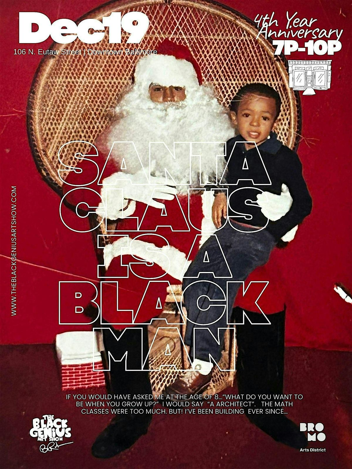 Santa Claus Is A Black Man