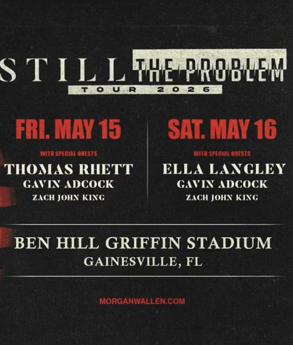 Morgan Wallen Thomas Rhett Gavin Adcock & Zach John King