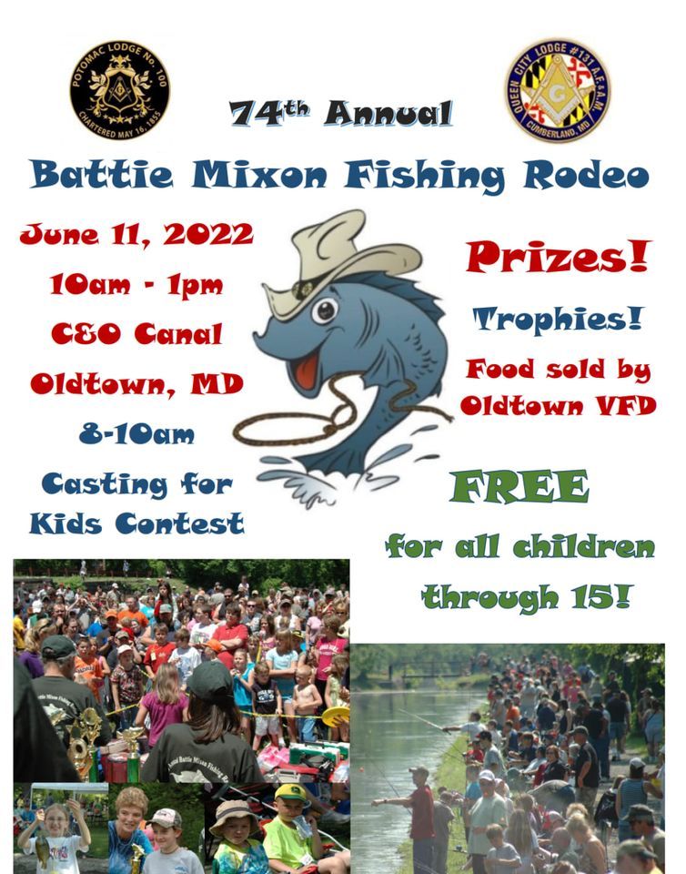 74th Annual Battie Mixon Fishing Rodeo | C&O Canal National Historical ...