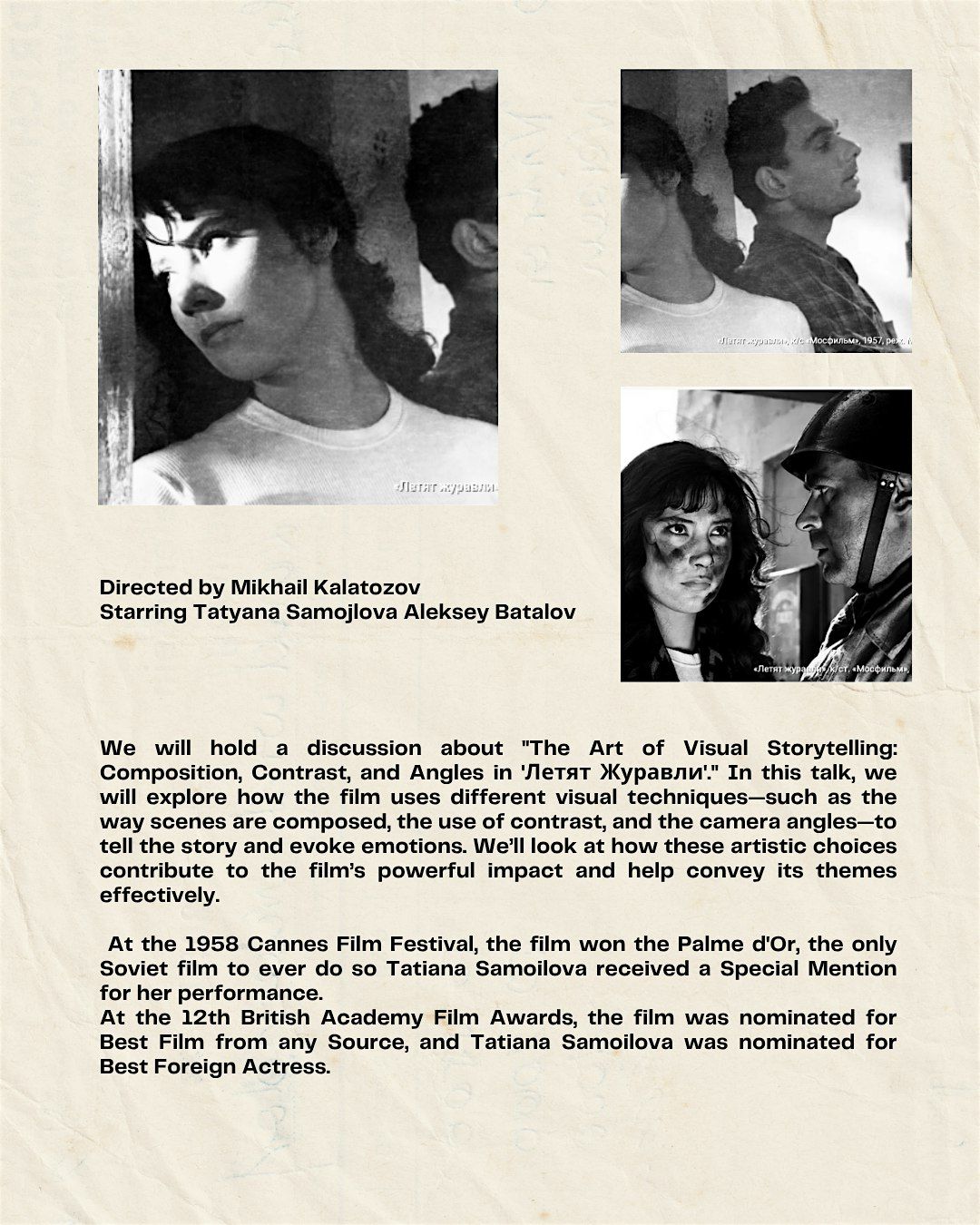 \u041b\u0415\u0422\u042f\u0422 \u0416\u0423\u0420\u0410\u0412\u041b\u0418 \/ The Cranes Are Flying