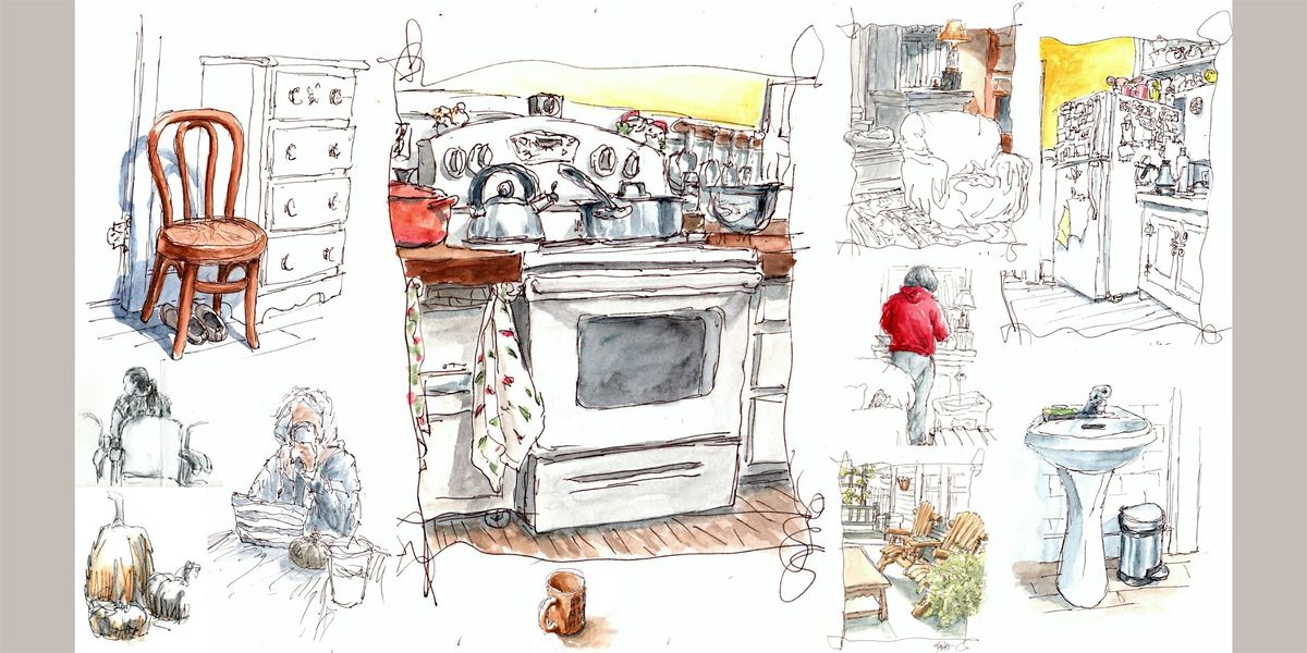 William Mancuso-Sketching: Keeping it Simple & Small