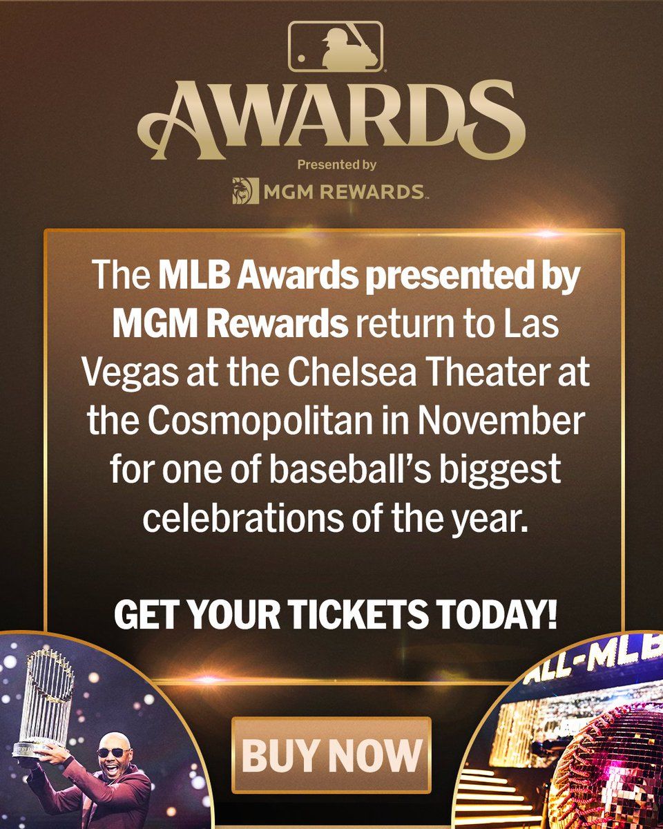 MLB Awards at Cosmopolitan of Las Vegas | Cosmopolitan of Las Vegas ...