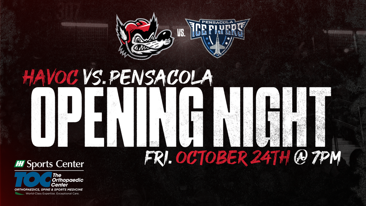 Parking Huntsville Havoc at Pensacola Ice Flyers