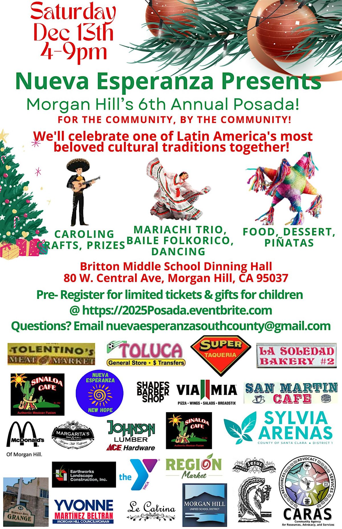Morgan Hill 6th Annual Holiday Posada