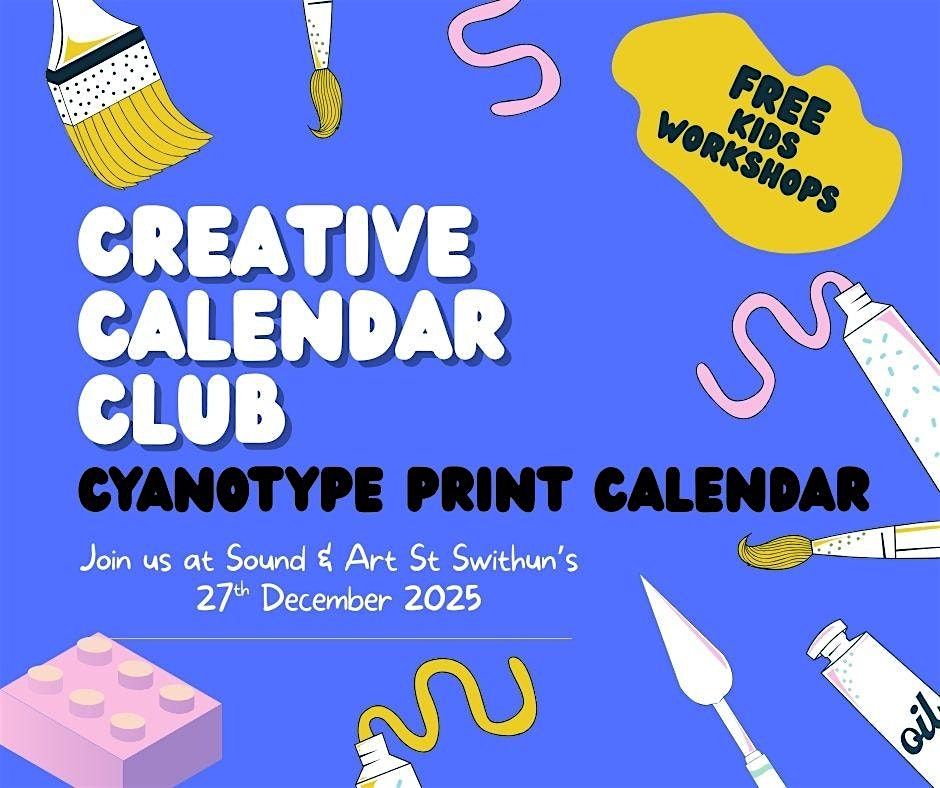 Cyanotype Print Calendars \u2013 Session 1 (Free Family Activity)