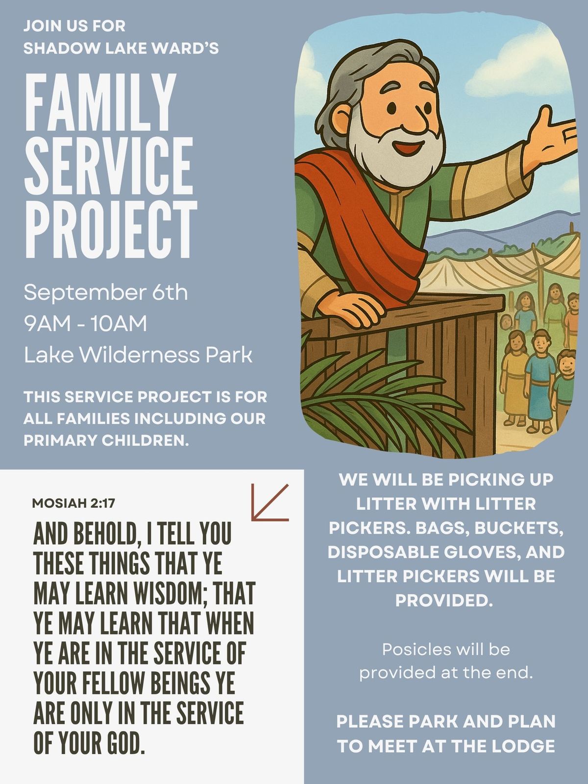 Ward Family Service Project