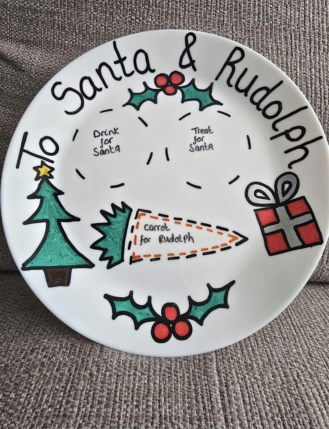 Family Craft - Santa Plate Decorating 10am